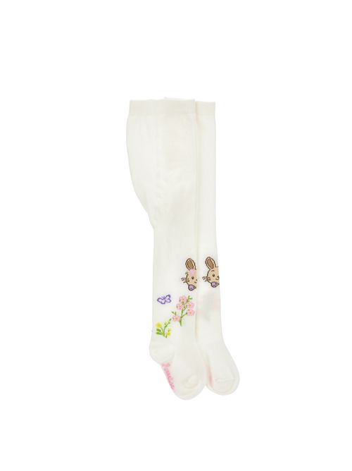 Collant, bambina, in jacquard/cotone caldo. MONNALISA | 39H007 80820184